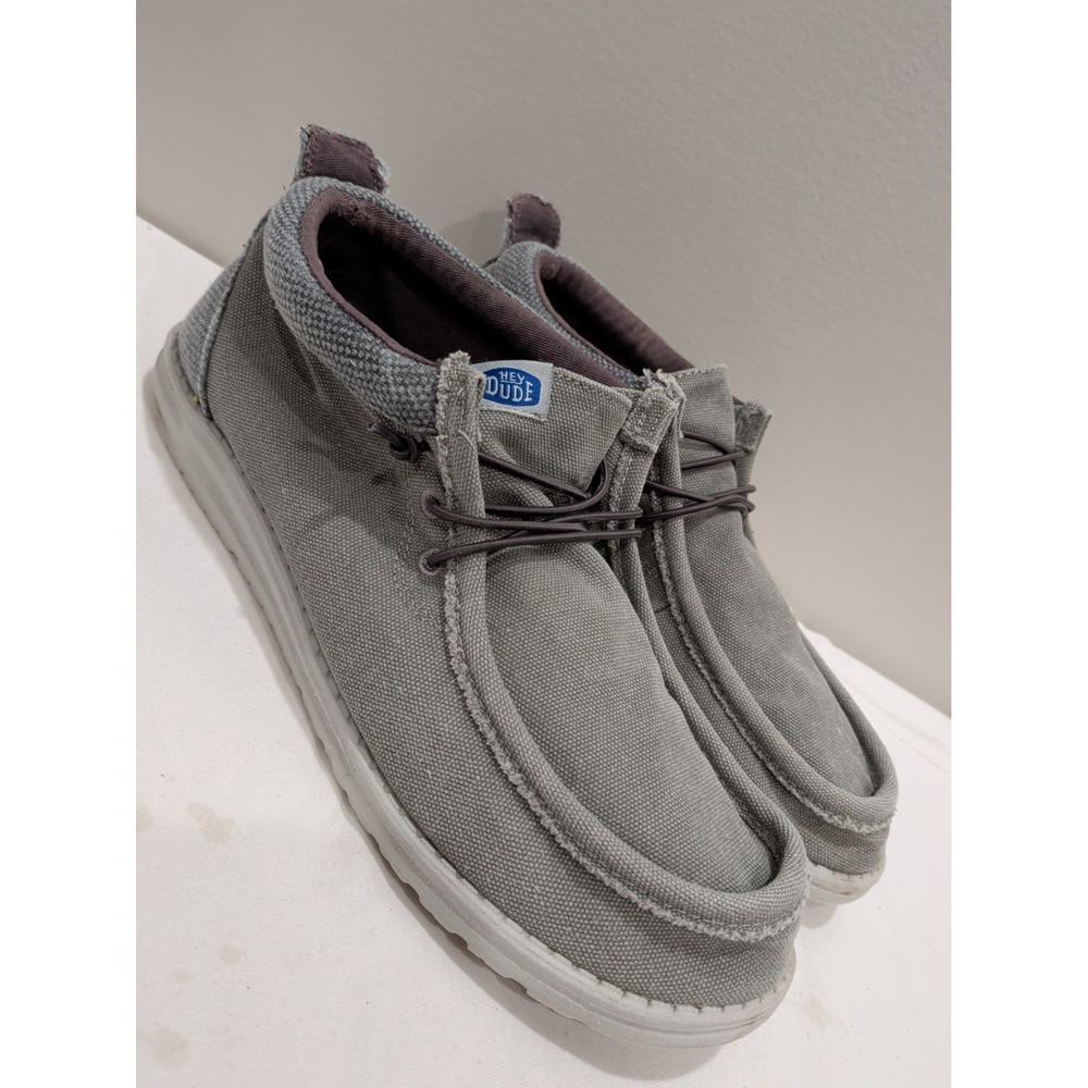 HEY DUDEHey Dude - Men's Wally Mid Salt N Stone Casual Slip On Shoe Men's Sz 12
